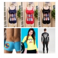 Offset Printing Heat Transfer Sticker For Swimsuit 