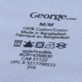 Sportswear care label heat transfer sticker 