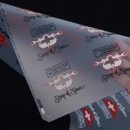 Sportswear care label heat transfer sticker 