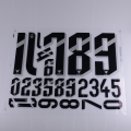 T-shirts printing jersey heat transfer numbers 