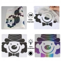 Colorful reflective heat transfer film 