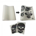 Colorful reflective heat transfer film 