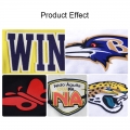 cheap custom screen printed designs plastisol iron on clothing label sticker transfer printing 3d flock heat transfer for tshirt 