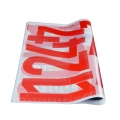 Custom jerseys number heat transfer iron on letters and soccer numbers in transfer printing 