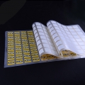 Custom cheap price logo iron on printing 3d flock heat press transfer label stickers for clothing garment 