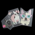 Wholesale custom high quality designs transfer sticker plastisol heat transfers printing for t shirts 