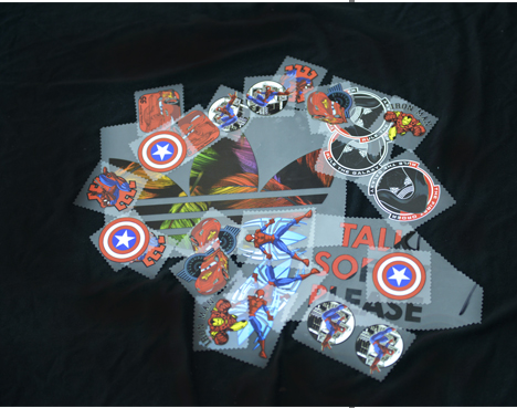 The difference between elastic  sticker and plastisol sticker